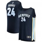 Camiseta Dillon Brooks 24 Memphis Grizzlies Icon Edition Armada Hombre